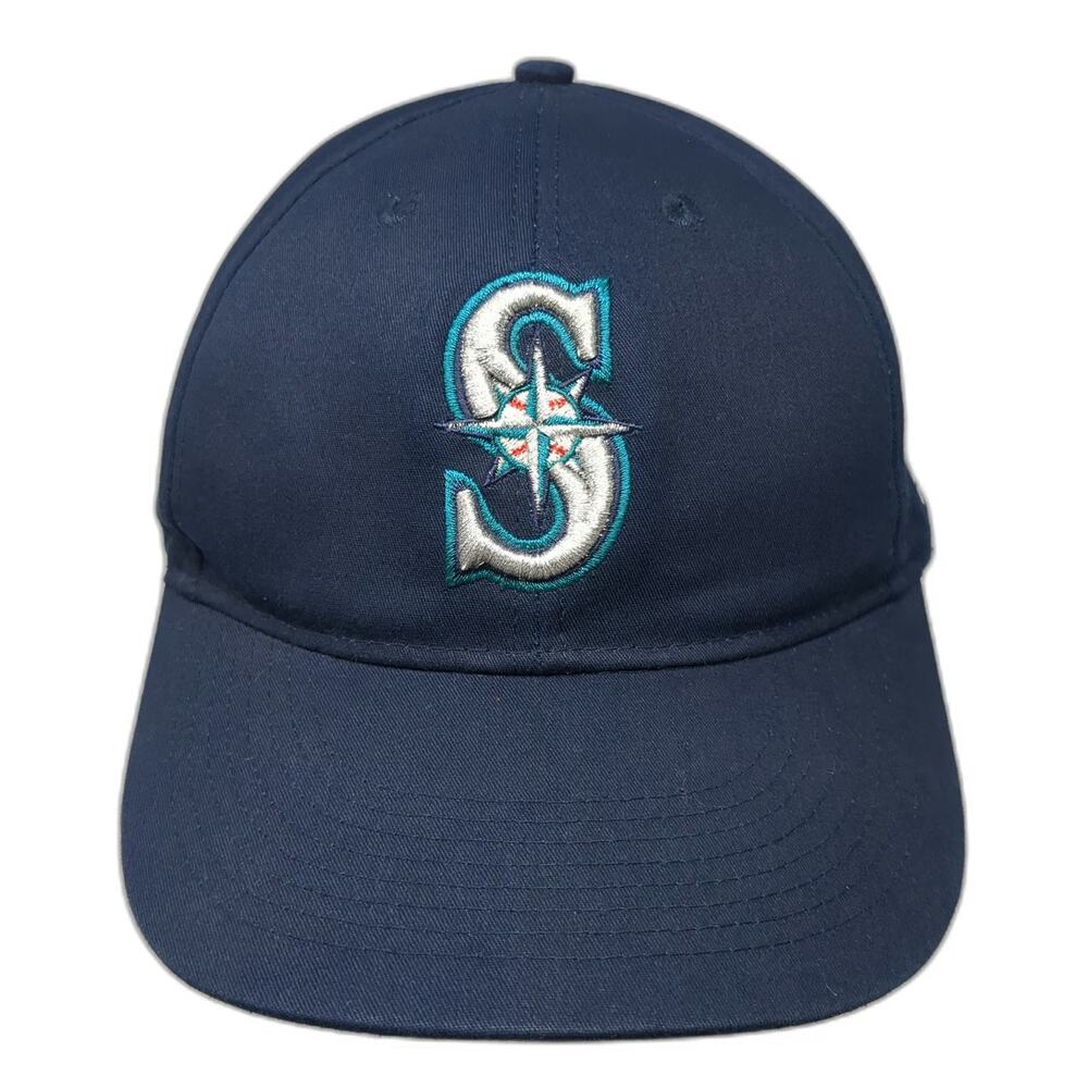 Seattle Mariners MLB OC Sports Baseball Cap Blue One Size Embroidered Logo Hat